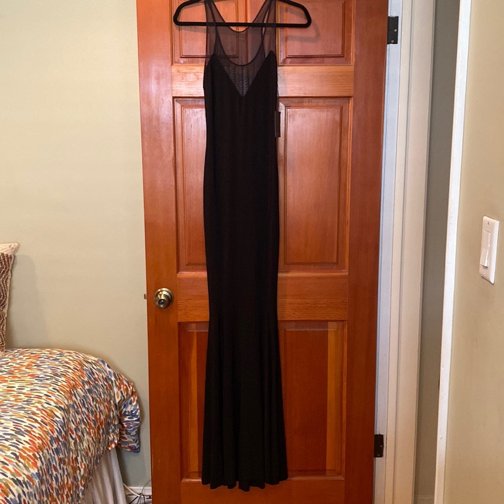Norma Kamali “Racer Fishtail Gown Combo”
